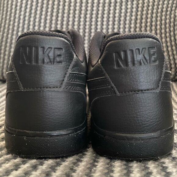 Nike Court Vision Low Next Nature triple black men’s shoe size 13 - Picture 3 of 10